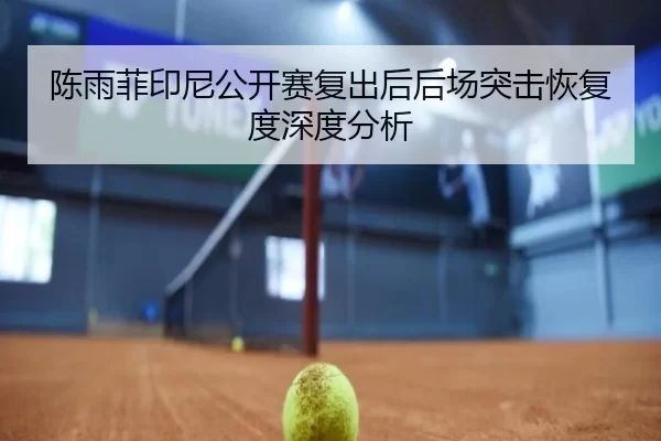 陈雨菲印尼公开赛复出后后场突击恢复度深度分析 - 333Sports